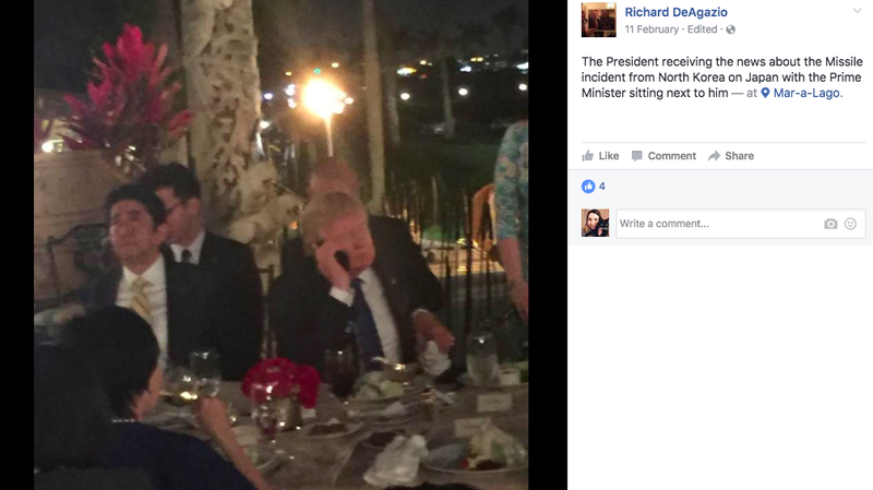 Illustration for article titled Members of Trump's Club Can Just Pose With the President's Nuclear Codes Guy Now